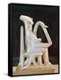 Cycladic Civilization. Marble Statue of Lyre Player, from Keros Island-null-Framed Stretched Canvas