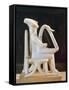 Cycladic Civilization. Marble Statue of Lyre Player, from Keros Island-null-Framed Stretched Canvas