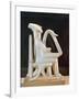 Cycladic Civilization. Marble Statue of Lyre Player, from Keros Island-null-Framed Giclee Print