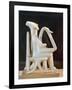 Cycladic Civilization. Marble Statue of Lyre Player, from Keros Island-null-Framed Giclee Print