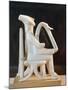 Cycladic Civilization. Marble Statue of Lyre Player, from Keros Island-null-Mounted Giclee Print