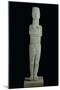 Cycladic Female Figure, from the Island of Amorgo, 2700-2300 BC-null-Mounted Giclee Print