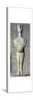 Cycladic marble figure, 25th century BC-Unknown-Stretched Canvas