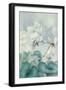 Cyclamen, Triumph White-Karen Armitage-Framed Giclee Print