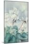 Cyclamen, Triumph White-Karen Armitage-Mounted Giclee Print