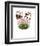 Cyclamen-null-Framed Art Print