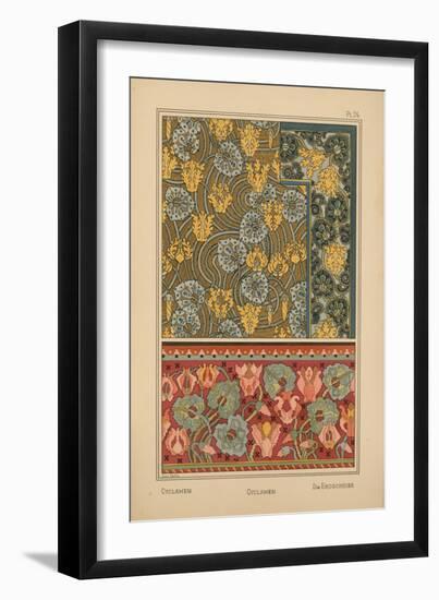 Cyclamen-null-Framed Giclee Print