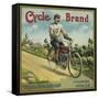 Cycle Brand - Fillmore, California - Citrus Crate Label-Lantern Press-Framed Stretched Canvas