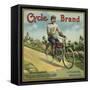 Cycle Brand - Fillmore, California - Citrus Crate Label-Lantern Press-Framed Stretched Canvas