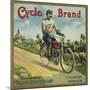 Cycle Brand - Fillmore, California - Citrus Crate Label-Lantern Press-Mounted Art Print