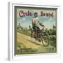 Cycle Brand - Fillmore, California - Citrus Crate Label-Lantern Press-Framed Premium Giclee Print