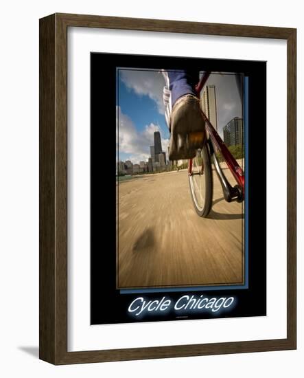 Cycle Chicago-Steve Gadomski-Framed Photographic Print