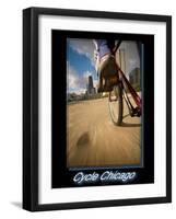 Cycle Chicago-Steve Gadomski-Framed Photographic Print