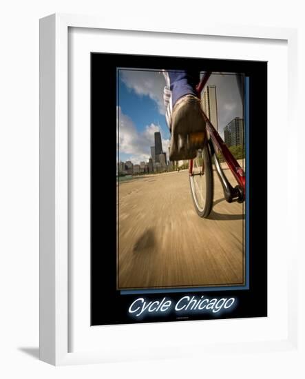 Cycle Chicago-Steve Gadomski-Framed Photographic Print