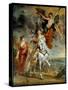 Cycle Des Medicis: “” the Triumph of Juliers on 1 September 1610”” (Or Marie De Medicis's Journey T-Peter Paul Rubens-Stretched Canvas