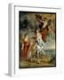 Cycle Des Medicis: “” the Triumph of Juliers on 1 September 1610”” (Or Marie De Medicis's Journey T-Peter Paul Rubens-Framed Giclee Print