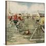 Cycle Football, Berlin-Alfredo Ortelli-Stretched Canvas