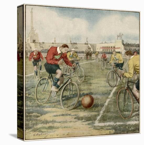 Cycle Football, Berlin-Alfredo Ortelli-Stretched Canvas