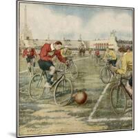 Cycle Football, Berlin-Alfredo Ortelli-Mounted Art Print