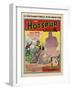 Cycle Race, Hotspur 1959-null-Framed Art Print