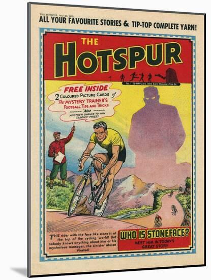 Cycle Race, Hotspur 1959-null-Mounted Art Print