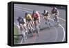 Cycle Racing-null-Framed Stretched Canvas