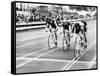 Cycle Racing-null-Framed Stretched Canvas