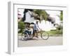 Cycle Rickshaw, Chiang Mai, Thailand, Southeast Asia-Angelo Cavalli-Framed Photographic Print