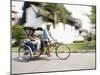 Cycle Rickshaw, Chiang Mai, Thailand, Southeast Asia-Angelo Cavalli-Mounted Photographic Print
