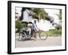 Cycle Rickshaw, Chiang Mai, Thailand, Southeast Asia-Angelo Cavalli-Framed Photographic Print