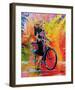 Cycle Soaring-AbcArtAttack-Framed Art Print