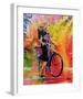 Cycle Soaring-AbcArtAttack-Framed Art Print