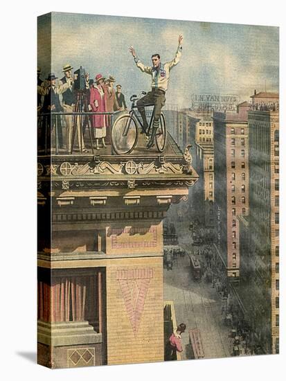 Cycle Stunt in Usa-Alfredo Ortelli-Stretched Canvas