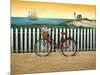 Cycle to the Beach-Lowell Herrero-Mounted Art Print