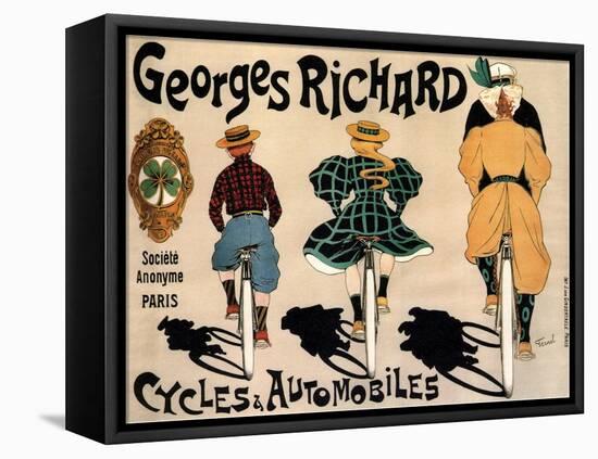 Cycles and Cars Georges Richard, 1896-Fernand Fernel-Framed Stretched Canvas