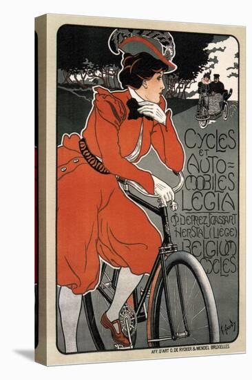 Cycles Automobiles Legia, 1898-Georges Gaudy-Stretched Canvas