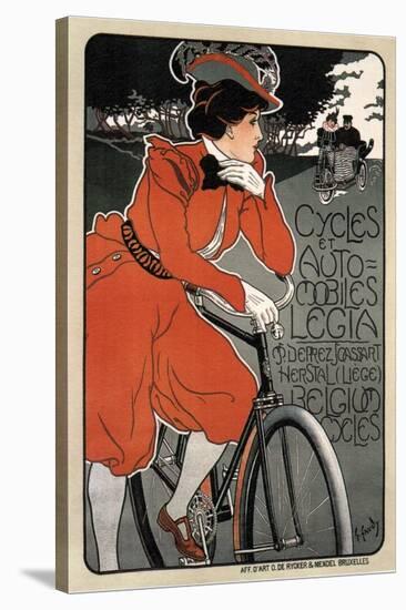 Cycles Automobiles Legia, 1898-Georges Gaudy-Stretched Canvas