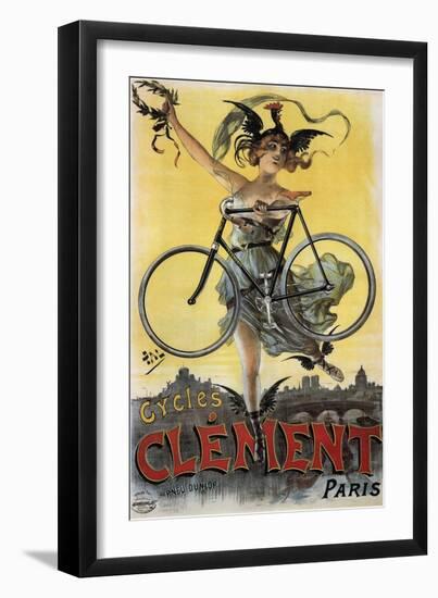 Cycles Clément, 1898-Jean de Paléologue-Framed Premium Giclee Print