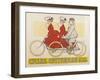 Cycles Cottereau-Vincenti-Framed Giclee Print