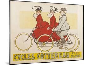 Cycles Cottereau-Vincenti-Mounted Giclee Print