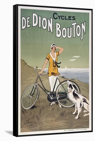 Cycles De Dion-Bouton-null-Framed Stretched Canvas