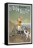 Cycles De Dion-Bouton-null-Framed Stretched Canvas