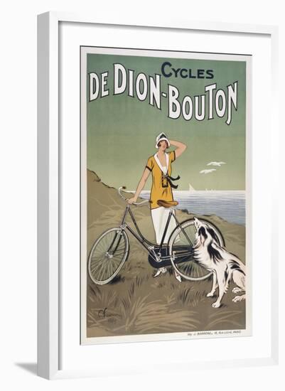 Cycles De Dion-Bouton-null-Framed Giclee Print