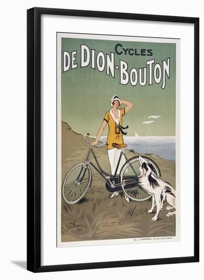 Cycles De Dion-Bouton-null-Framed Giclee Print