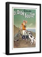 Cycles De Dion Bouton-null-Framed Giclee Print