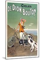 Cycles De Dion Bouton-null-Mounted Giclee Print
