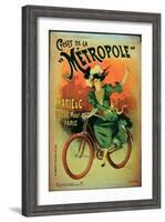 Cycles de La Metropole, Marie and Co-null-Framed Giclee Print