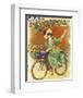 Cycles de La Metropole-Lucien Baylac-Framed Art Print