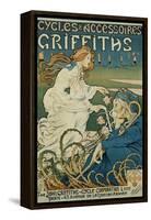 Cycles Et Accessoires Griffiths Poster-Henri Thiriet-Framed Stretched Canvas