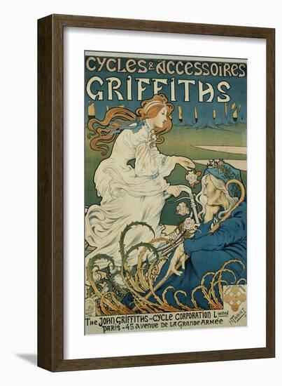 Cycles Et Accessoires Griffiths Poster-Henri Thiriet-Framed Giclee Print